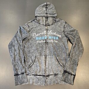 Jacket Women Reversible Distressed Lace Barrett Jackson Muscle Cars Size Unknown